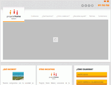 Tablet Screenshot of projectehome.com